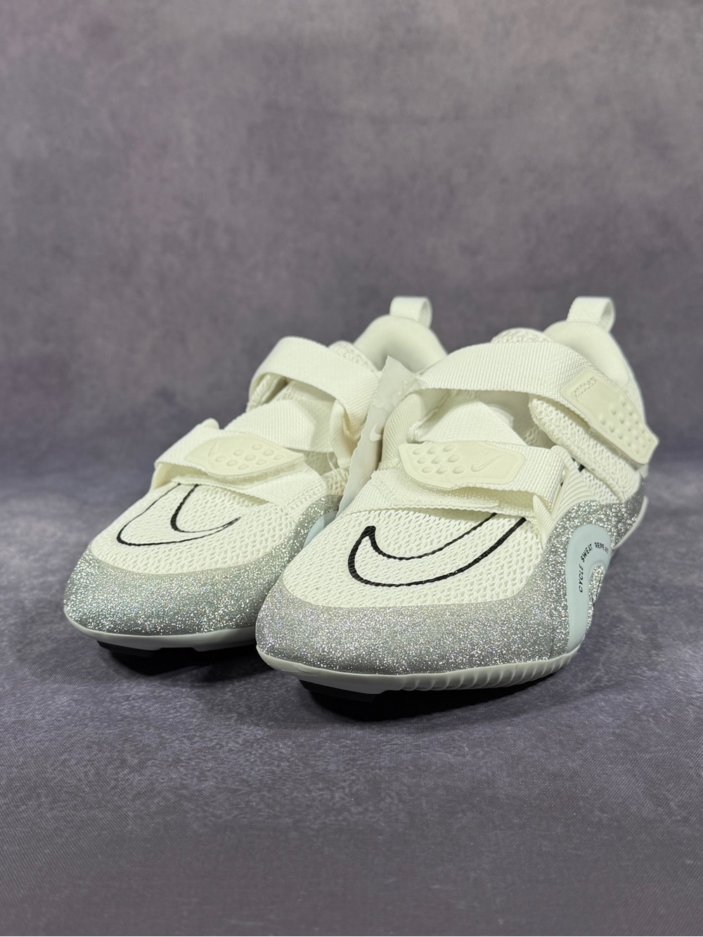 Nike Women's SuperRep Cycle 2 NN Premium Cycling  White Platinum Shoes  NEW